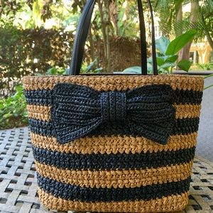 New Kate Spade black and brown tote bag